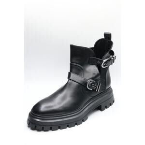 Stuart Weitzman Women's Maverick Bedford Moto Booties, Black, 9.5 M..